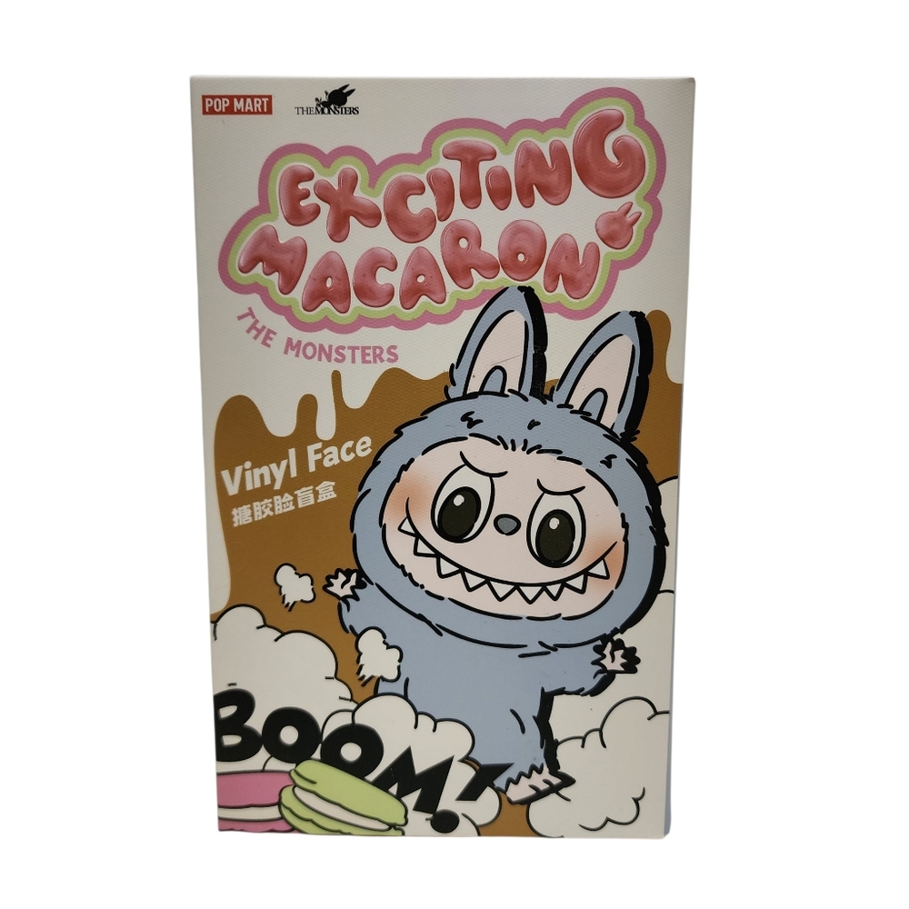Authentic Pop Mart Labubu Monster Exciting Macaron Toffee Vinyl Sealed Confirmed